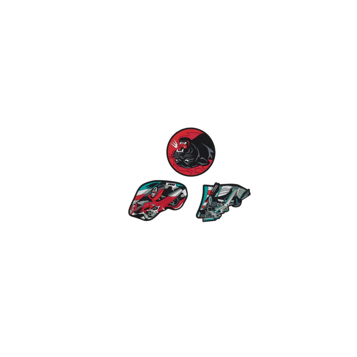 DerDieDas ErgoFlex MAX BUTTONS Speed Power Schulranzen Set 5tlg.