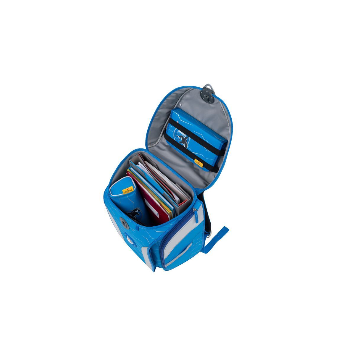 DerDieDas ErgoFlex MAX BUTTONS Polar Schulranzen Set 5tlg.
