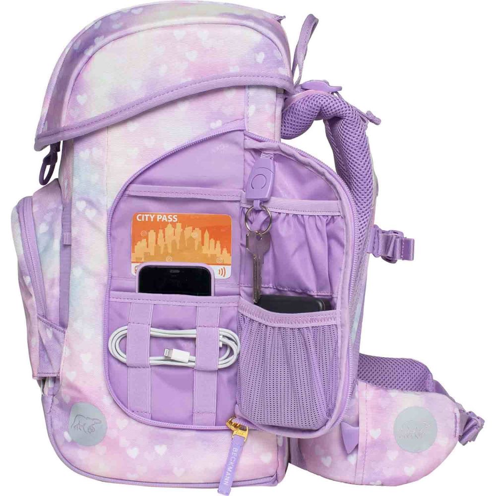 Beckmann Plus Air Unicorn Princess Purple Schulranzen Set 6tlg.
