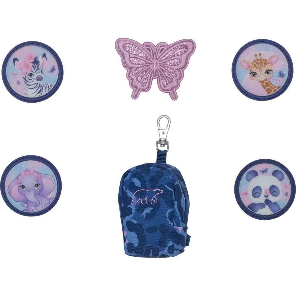 Beckmann Plus Air Cheeta Schulranzen Set 6tlg.