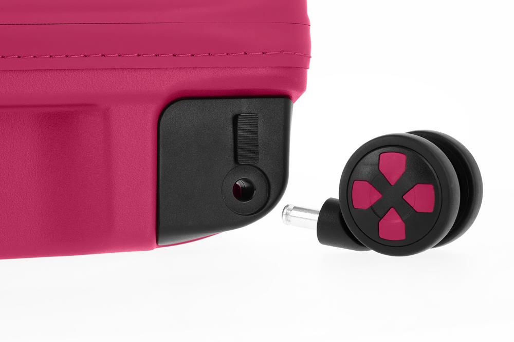 Impackt IP1 Flora Pink 4-Doppelrollen Trolley M 66 cm