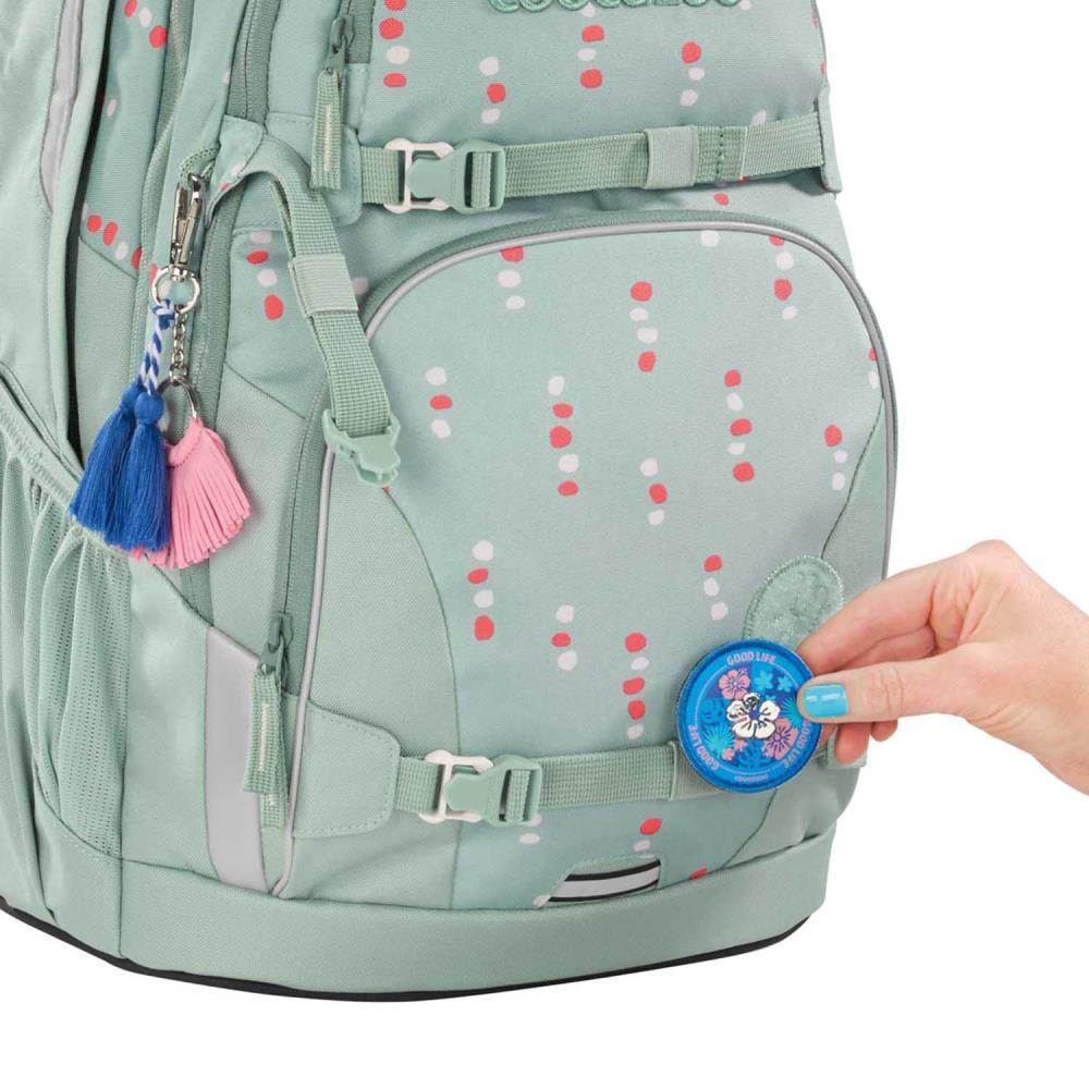 Coocazoo Porter Dancing Dots Schulrucksack Set 2tlg.