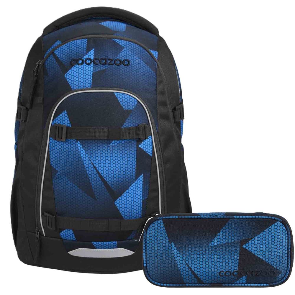 Coocazoo Mate Electric Ice Schulrucksack Set 2tlg.