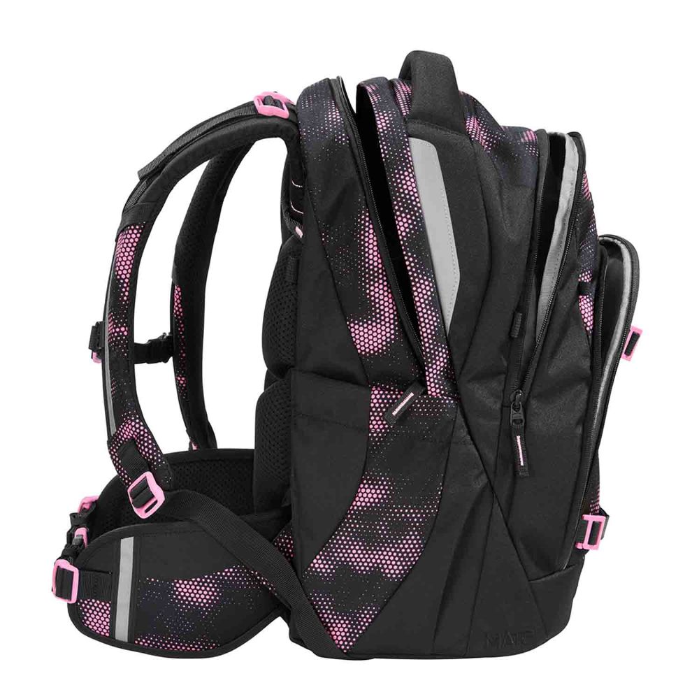 Coocazoo Mate Pink Illusion Schulrucksack Set 2tlg.