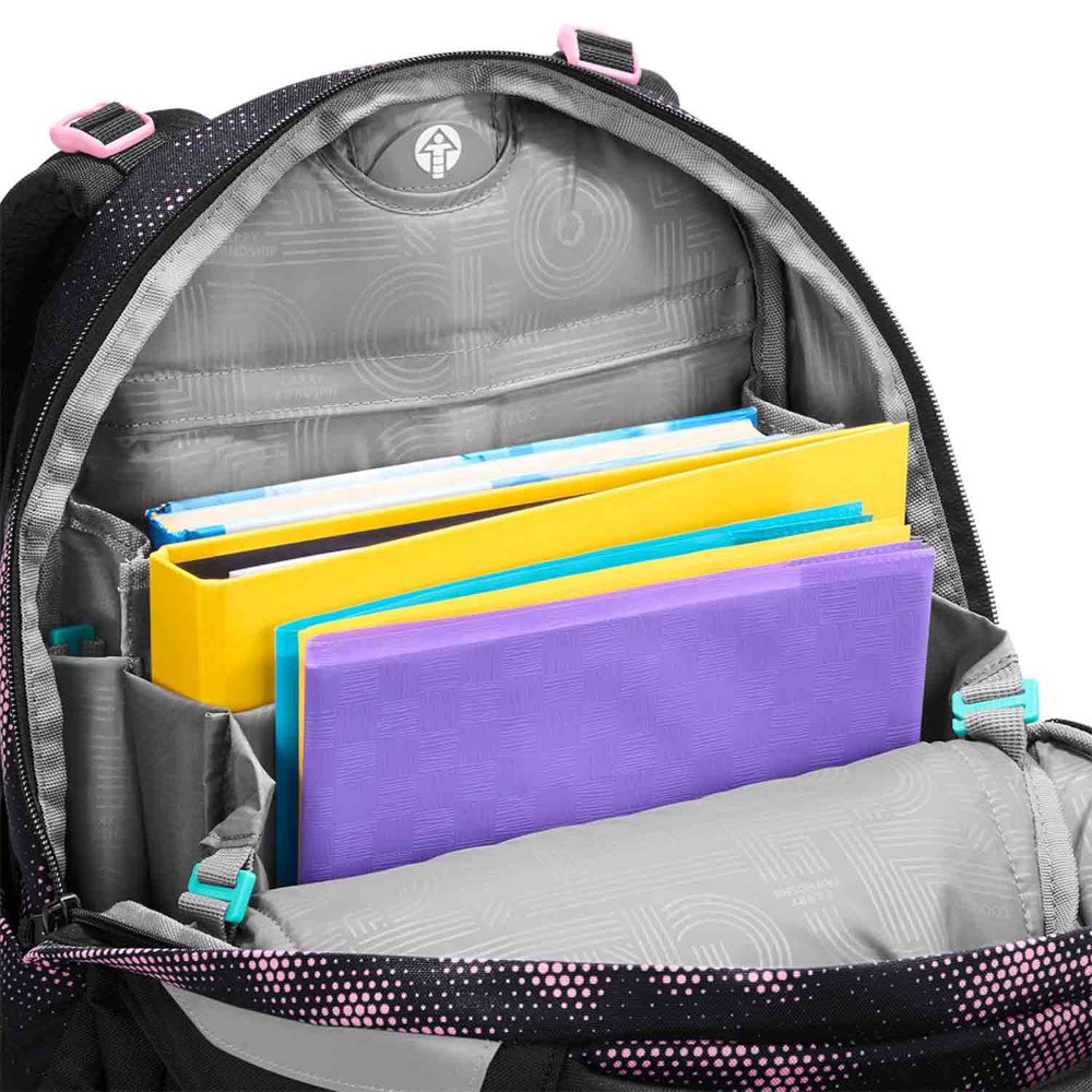 Coocazoo Mate Pink Illusion Schulrucksack Set 2tlg.