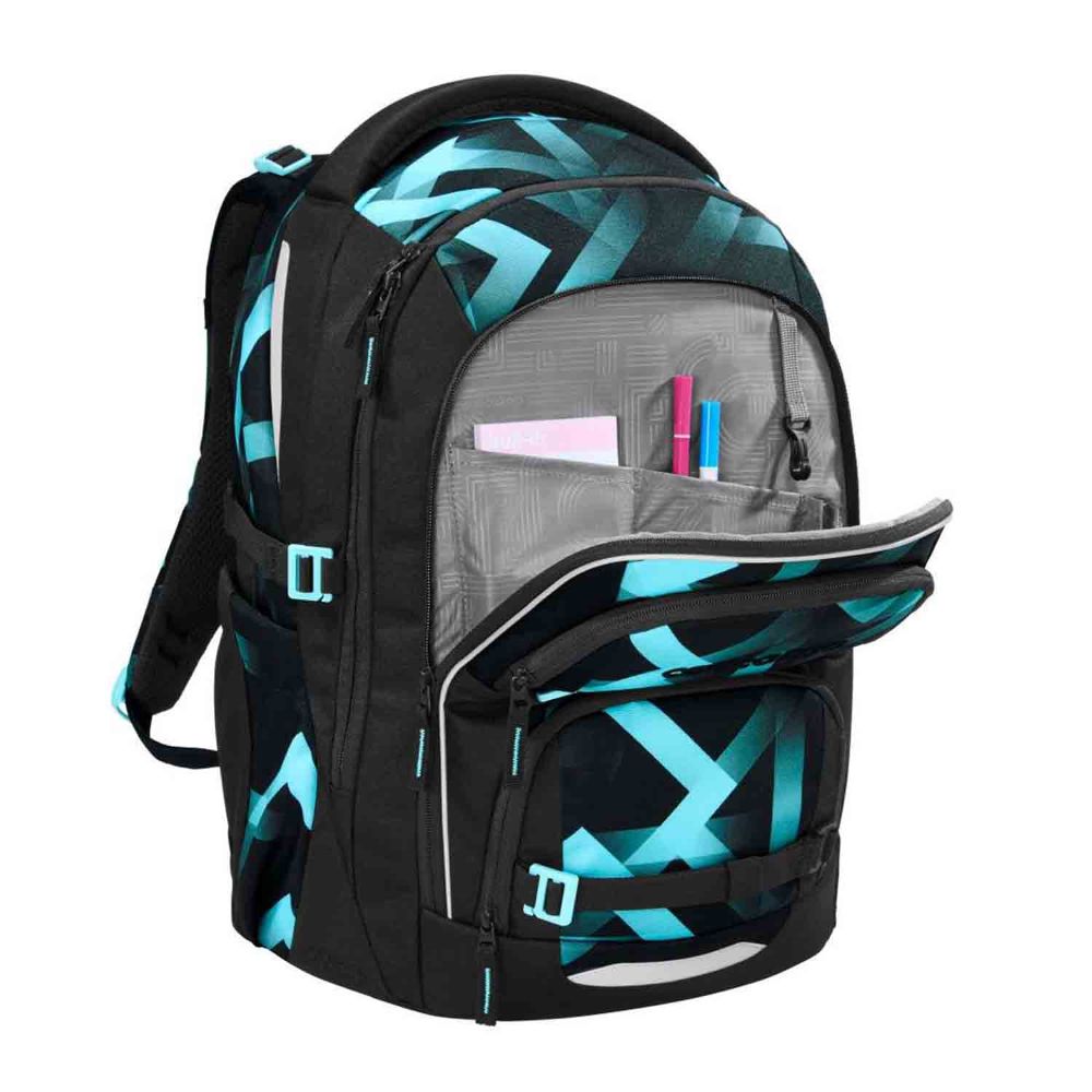 Coocazoo Porter Laser Lights Schulrucksack Set 3tlg.