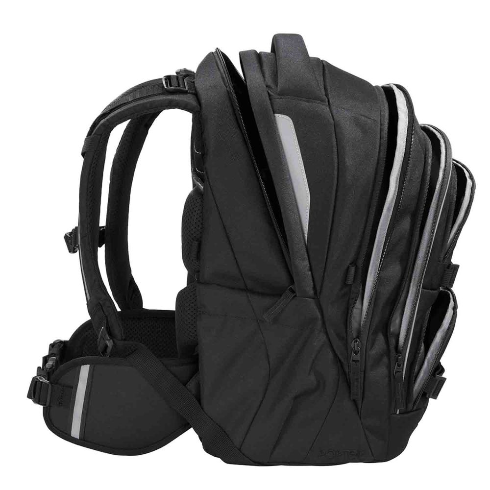 Coocazoo Porter Black Coal Schulrucksack Set 2tlg.