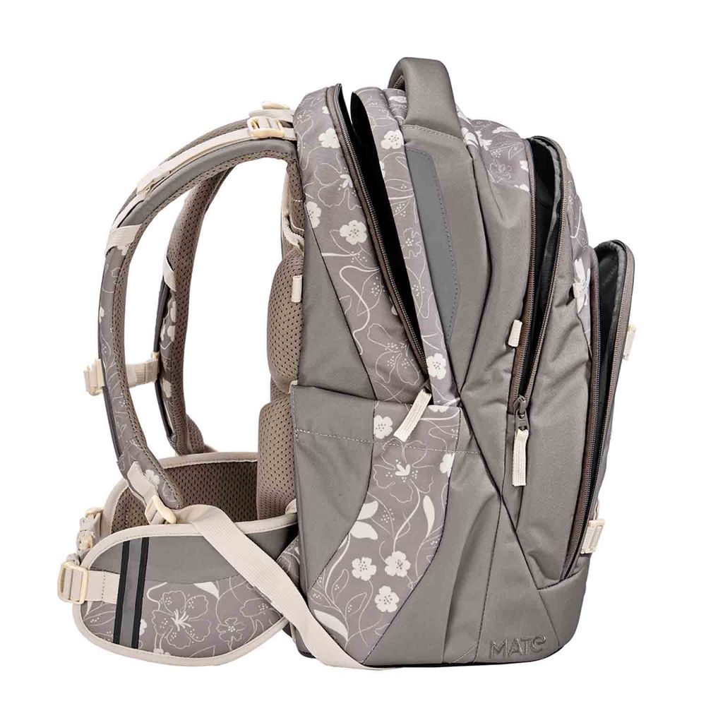 Coocazoo Mate Vanilla Bloom Schulrucksack Set 3tlg.