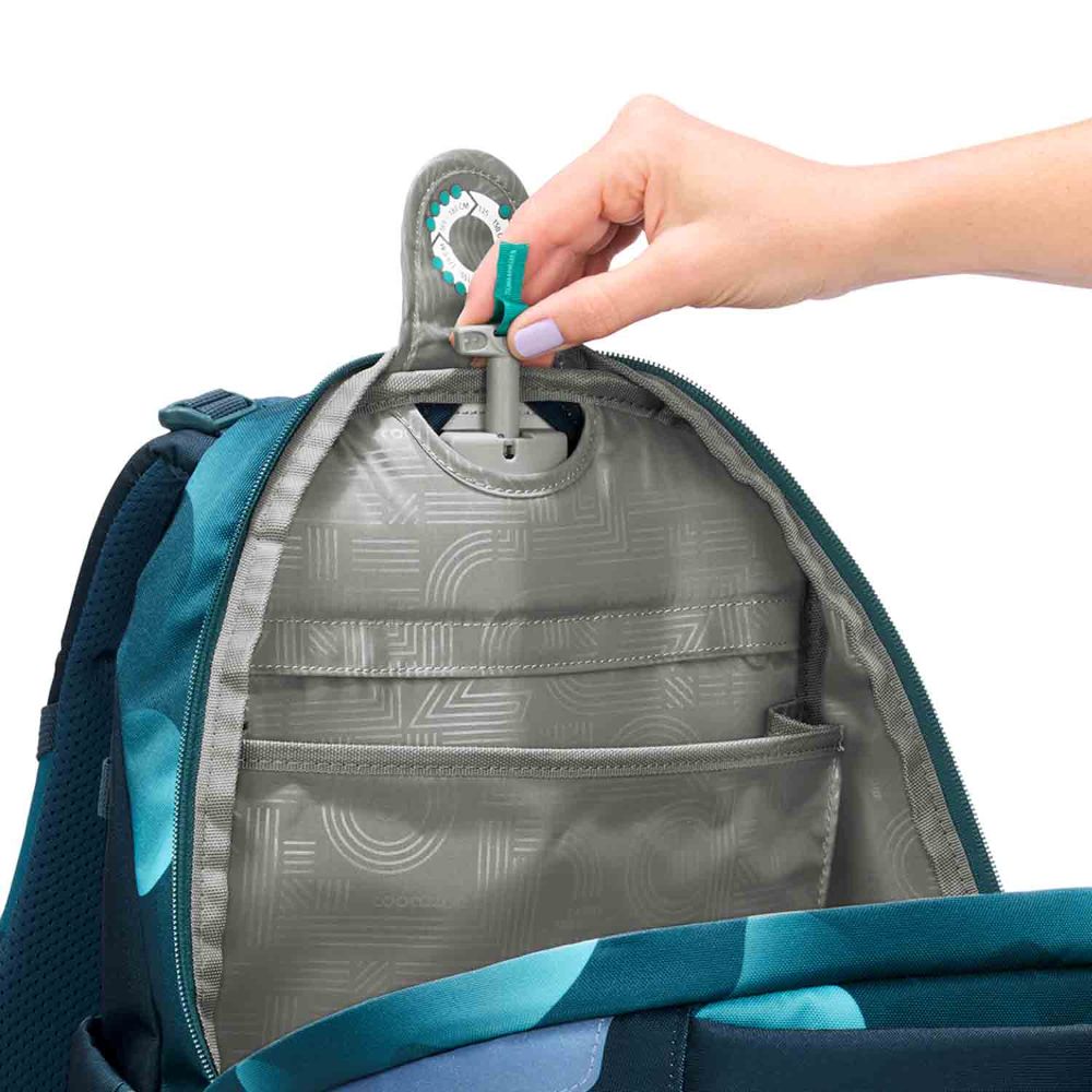 Coocazoo Mate Aqua Flow Schulrucksack Set 2tlg.