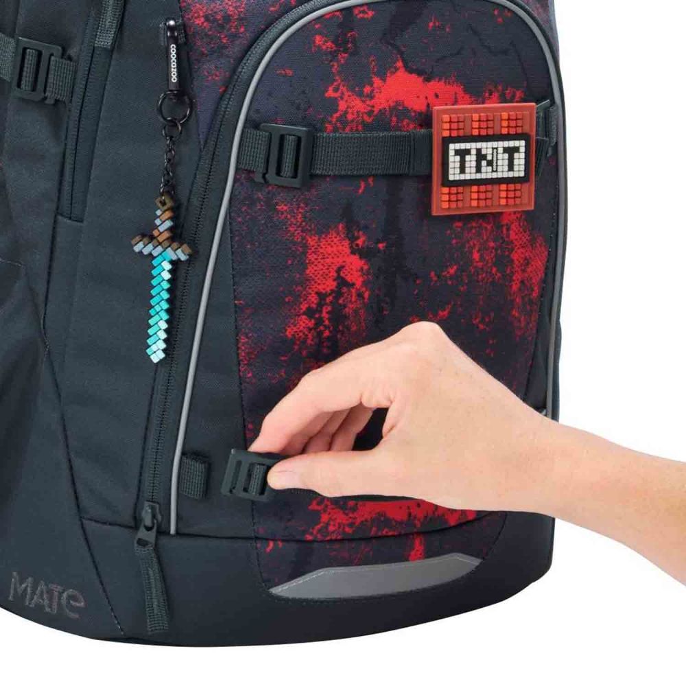 Coocazoo Mate Broken Black Schulrucksack