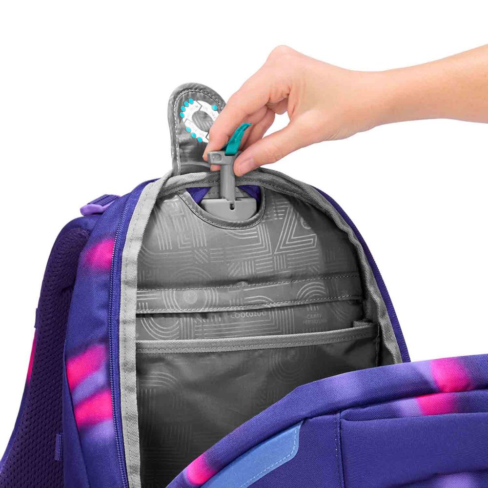 Coocazoo Porter Aurora Glow Schulrucksack Set 3tlg.