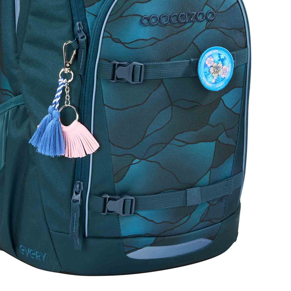Coocazoo Every Crystal Waves Schulrucksack Set 2tlg.
