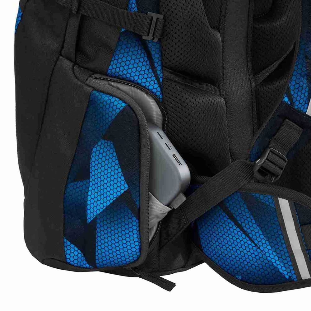 Coocazoo Byte Electric Ice Schulrucksack Set 2tlg.