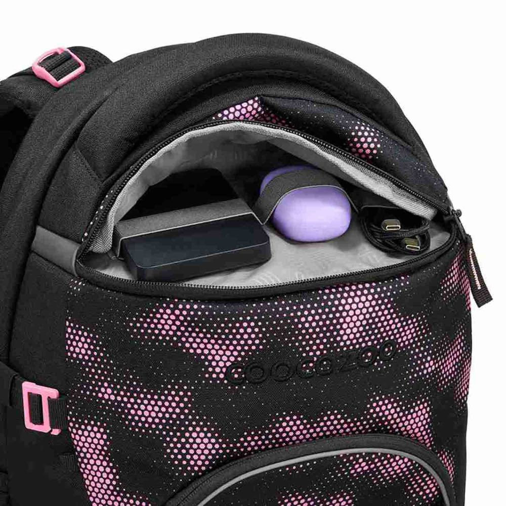 Coocazoo Byte Pink Illusion Schulrucksack Set 2tlg.
