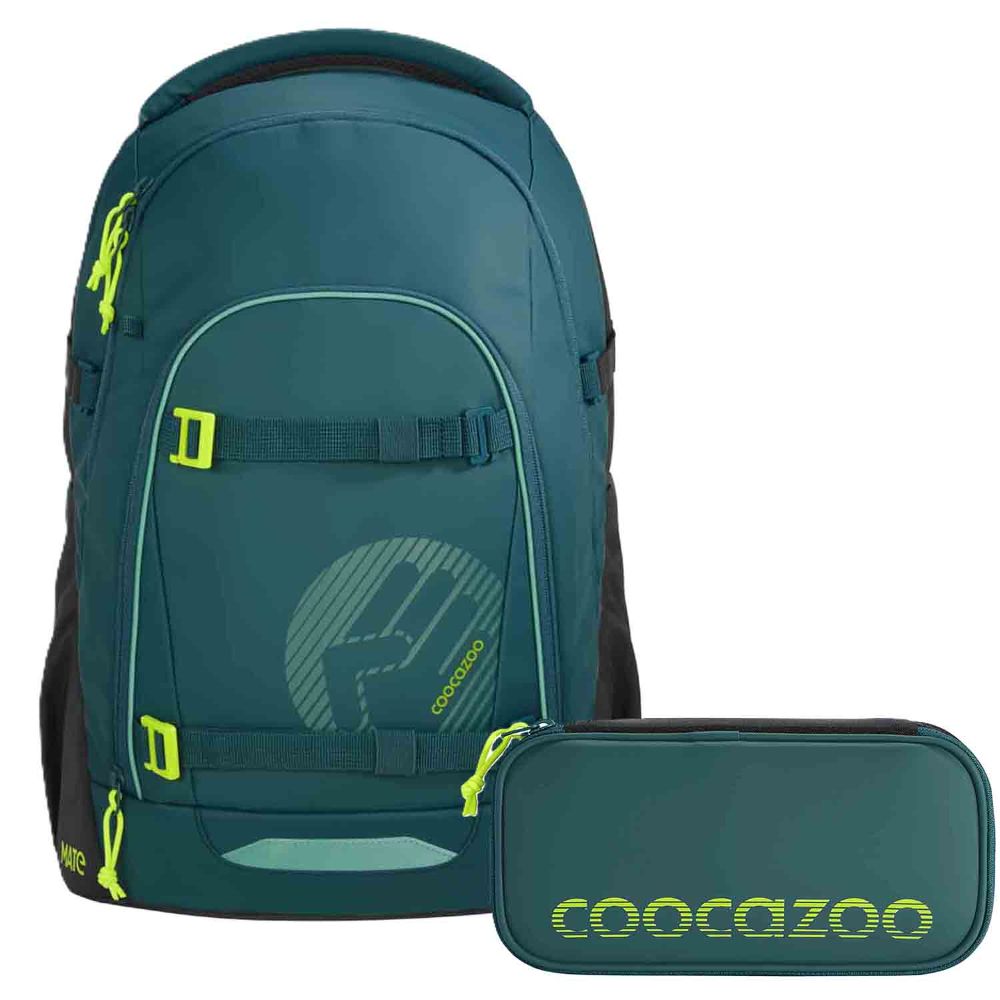 Coocazoo Mate Tarp Muddy Lagoon Special Edition Schulrucksack Set 2tlg.