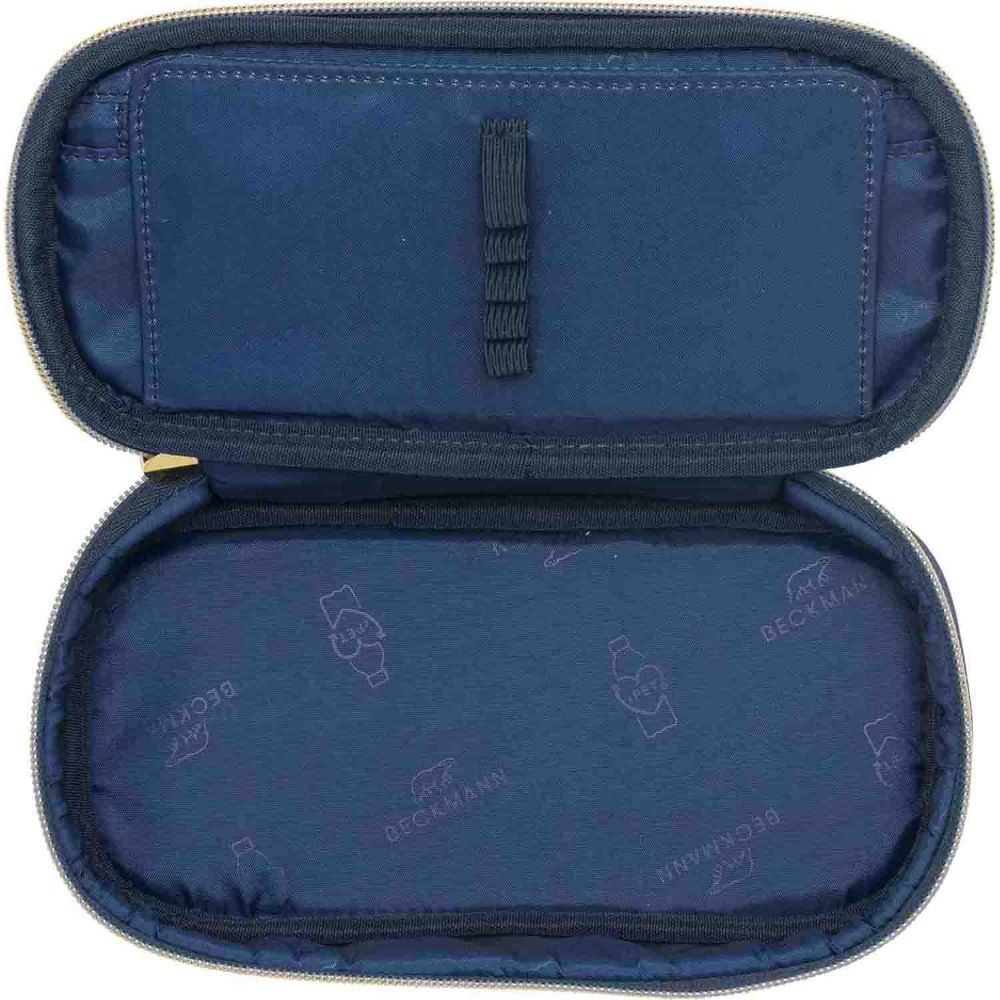 Beckmann Sport Junior ovale Federmappe Blue Bow