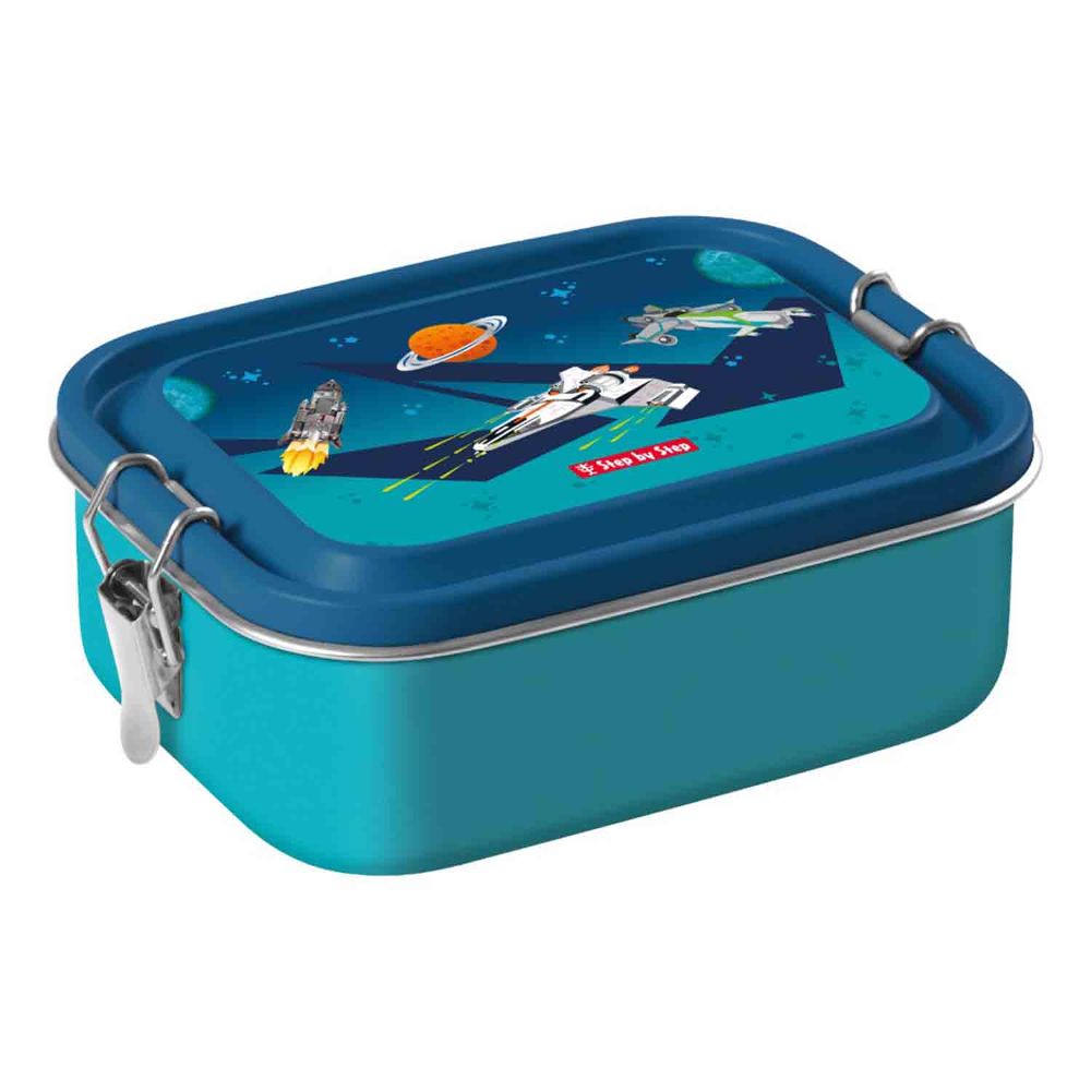 Step by Step Edelstahl Lunchbox Starship