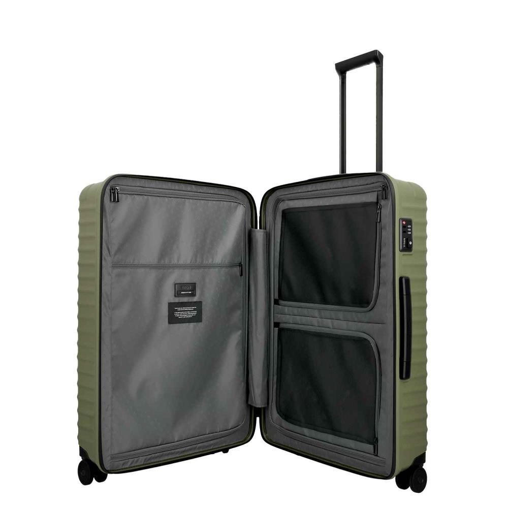 Titan Upgrade Forest Green 4 Doppelrollen Trolley L 75 cm