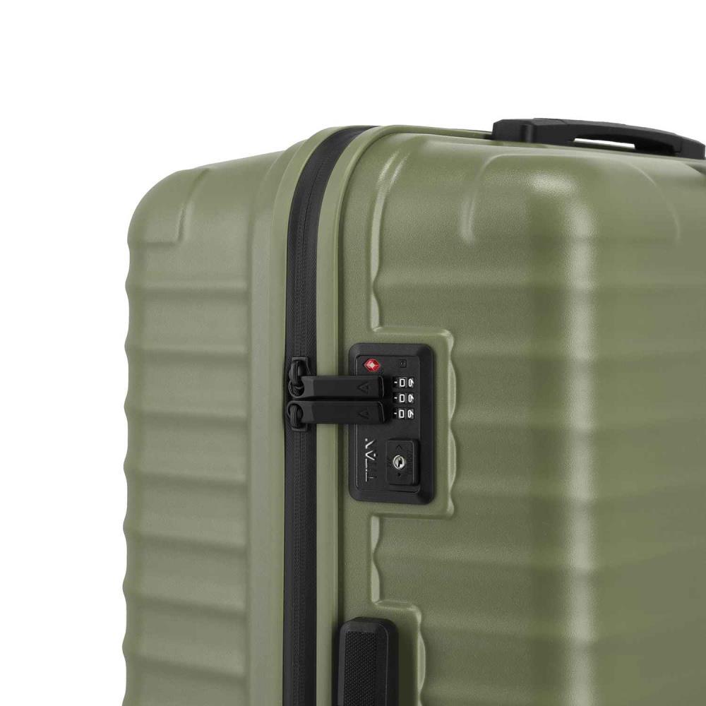 Titan Upgrade Forest Green 4 Doppelrollen Trolley L 75 cm