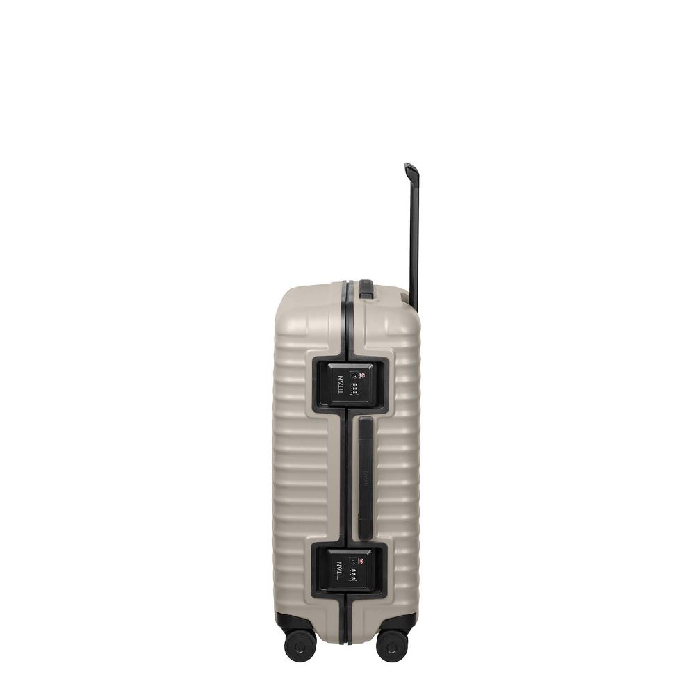 Titan Overseas Moonstone Grey Trolley M+ 69 cm