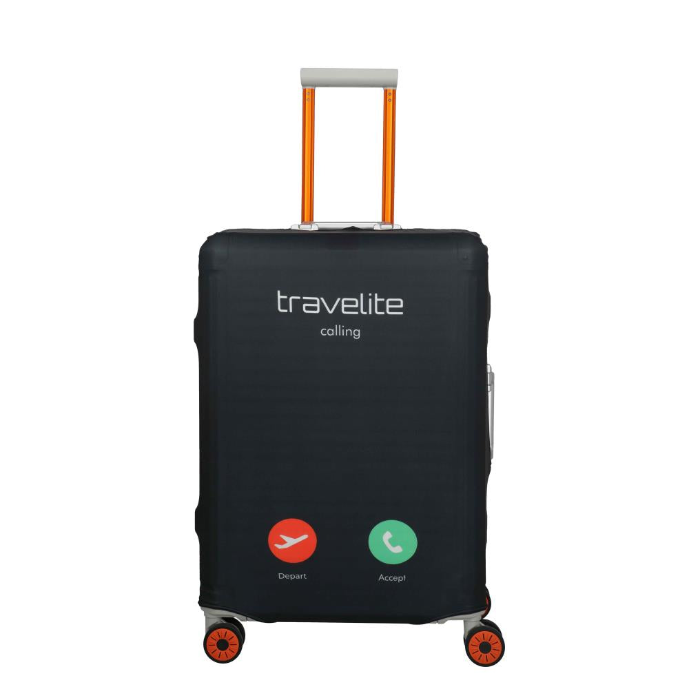Travelite Accessoires Calling Schwarz Kofferhülle L