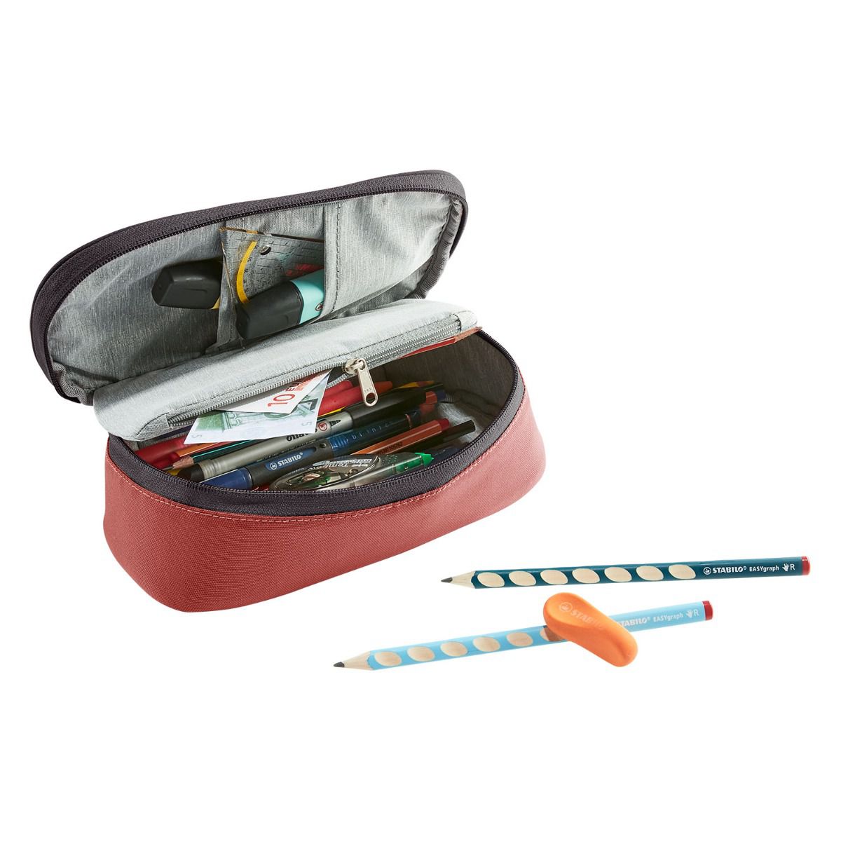 Deuter Pencil Case Graphite-Redwood