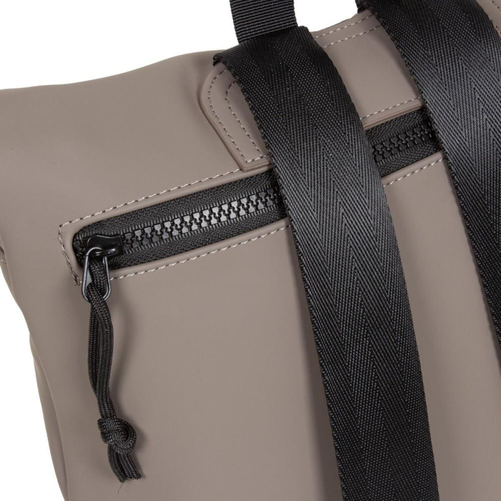 New Rebels Mart Los Angeles Taupe Mini Rolltop Rucksack