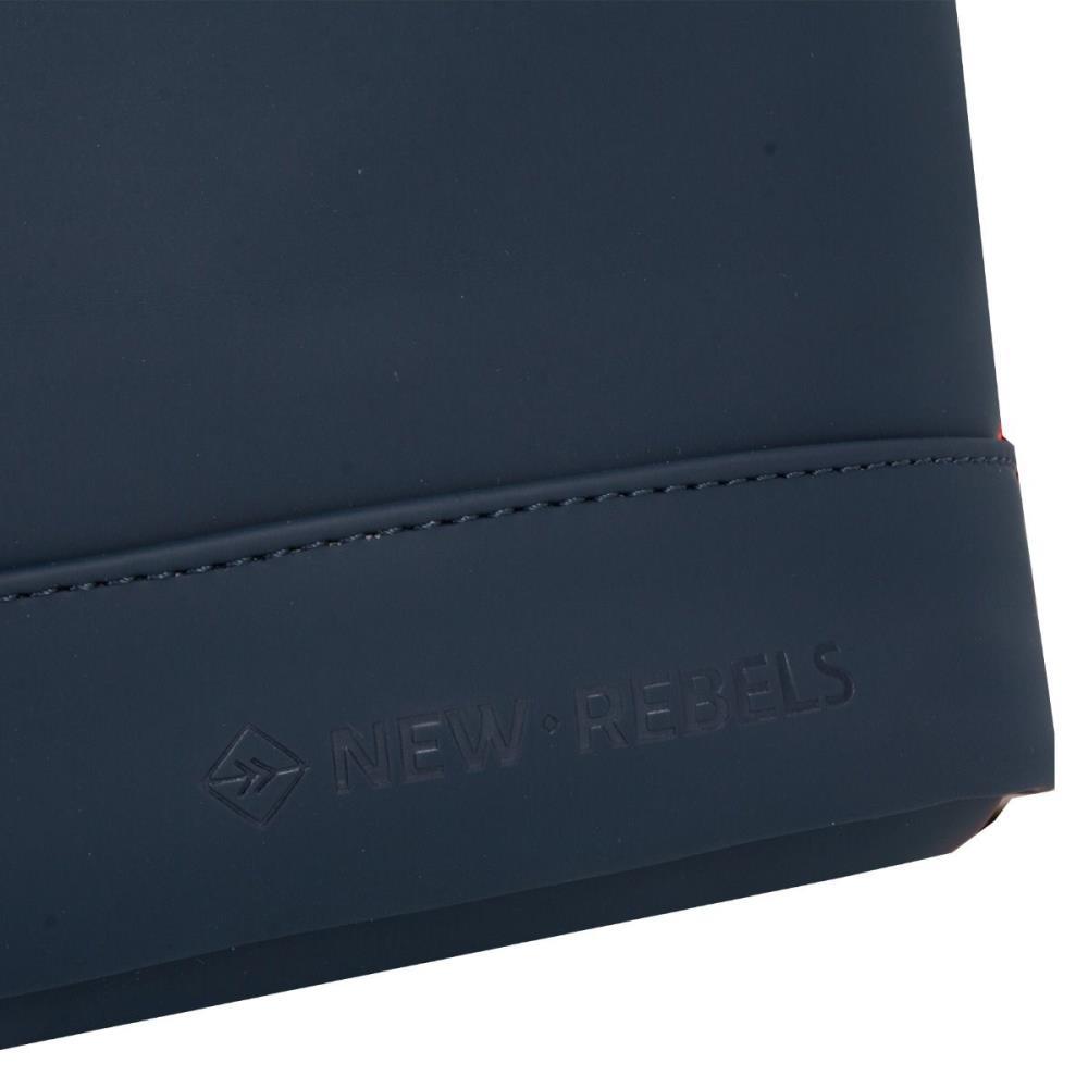 New Rebels Tim Navy Red Rol Rucksack 16 l