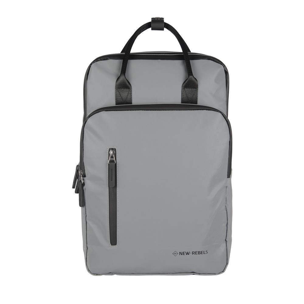 New Rebels Milwaukee Handel Silver Reflective Rucksack