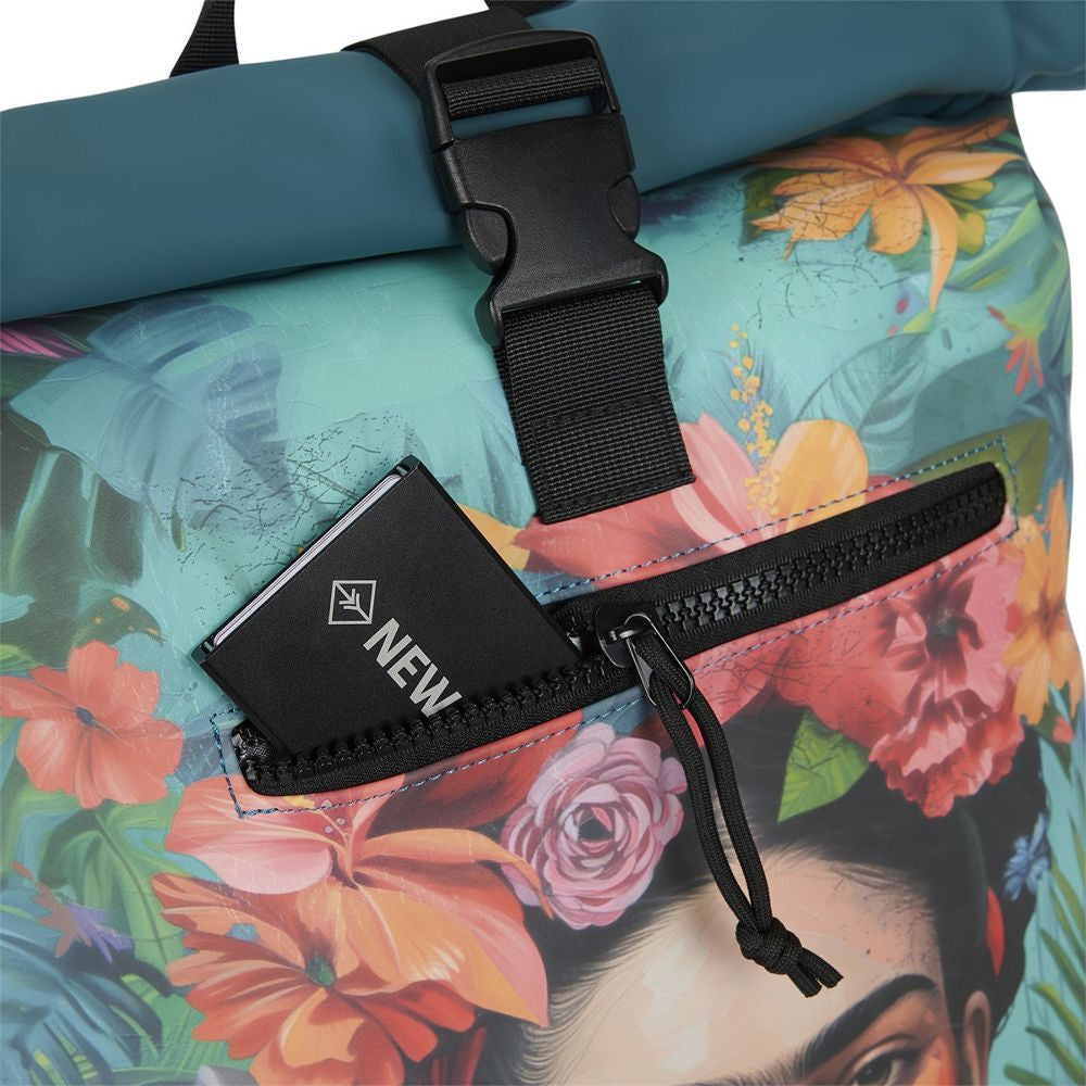 New Rebels Mart Art New York Flowerhead Rolltop Rucksack