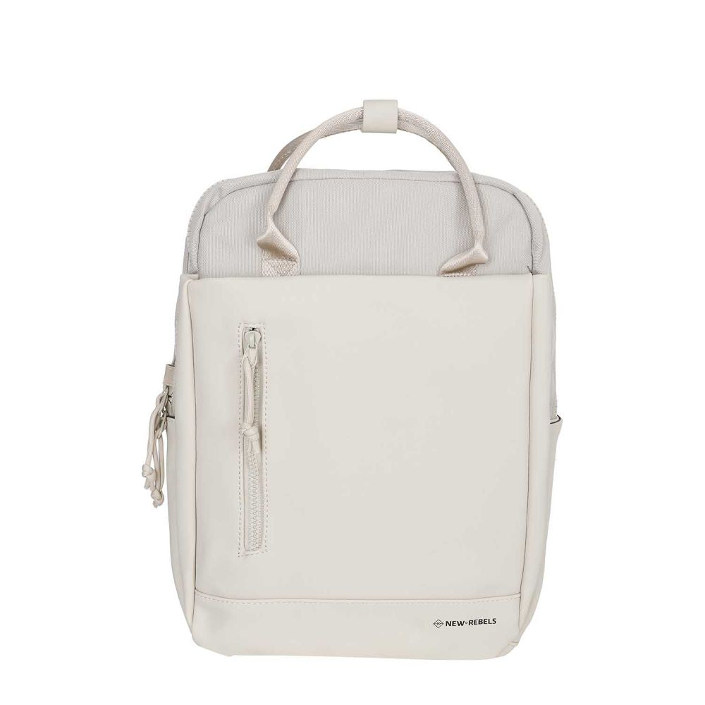 New Rebels Bruce Miami Laptop Comp Beige Rucksack 9 l
