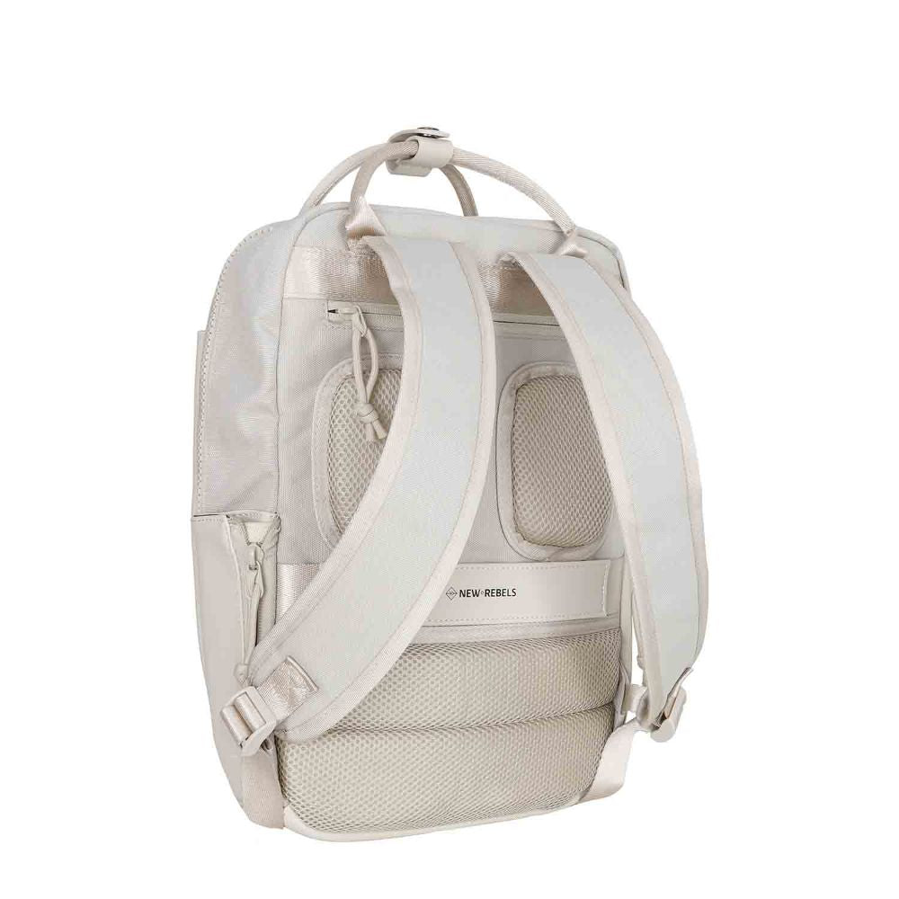 New Rebels Bruce Miami Laptop Comp Beige Rucksack 9 l