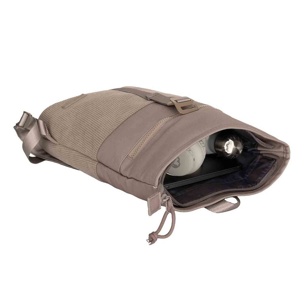 New Rebels Ribbi Los Angeles Taupe Rolltop Rucksack Mini