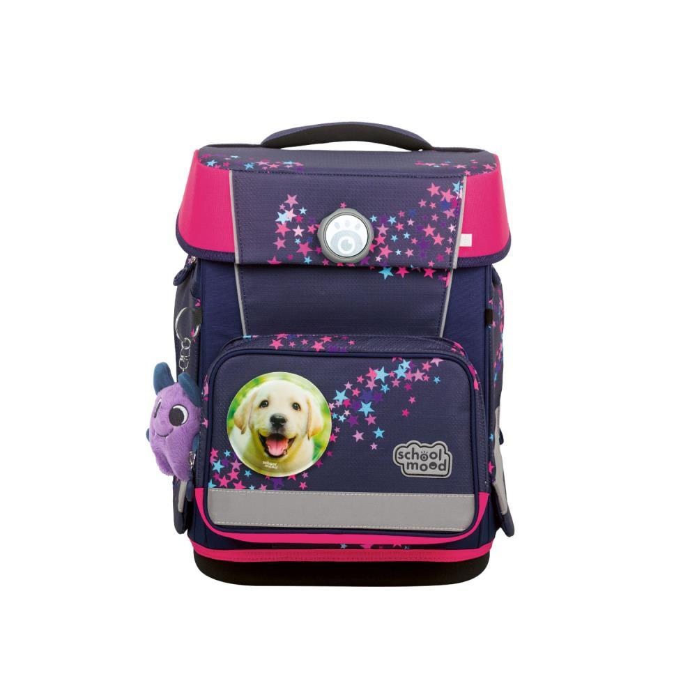 School Mood Champion Maxx Pro Leni Hund Schulranzen Set 7tlg.