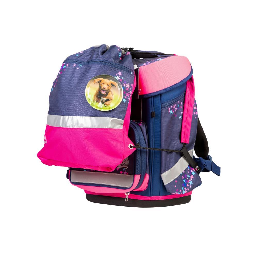 School Mood Champion Maxx Pro Leni Hund Schulranzen Set 7tlg.