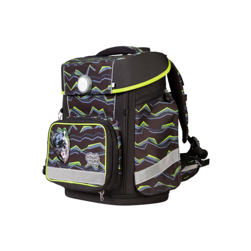 School Mood Champion Maxx Pro Finn Raubkatze Schulranzen Set 7tlg.