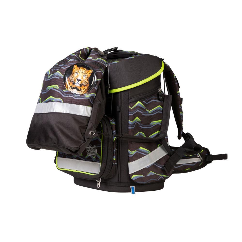 School Mood Champion Maxx Pro Finn Raubkatze Schulranzen Set 7tlg.