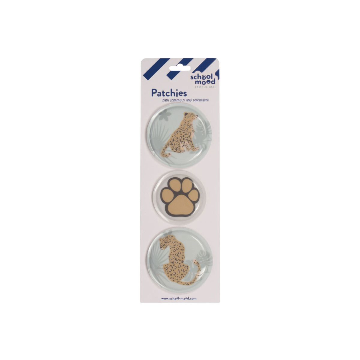 School Mood Patchy Set 3tlg. Leopard Nordic Collection
