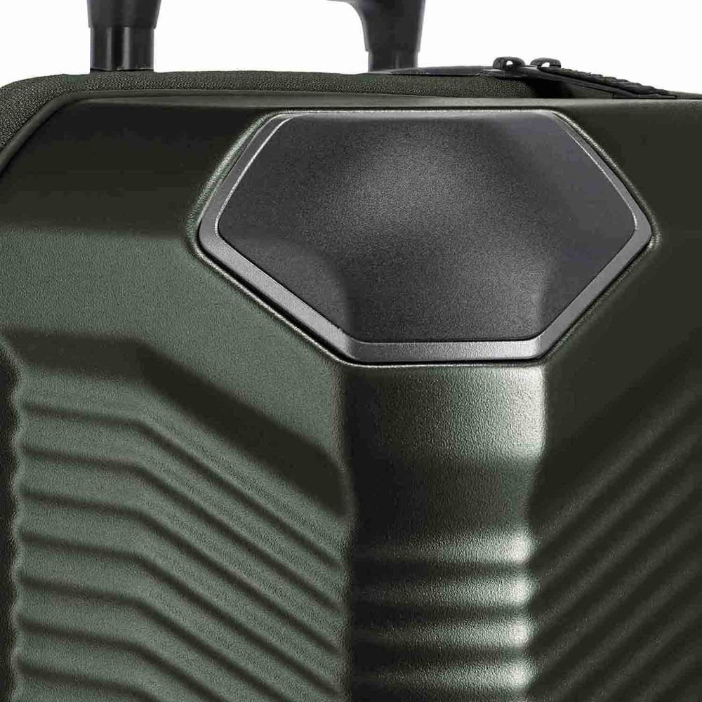 Travelite Millennium Pine Green 4-Doppelrollen Trolley L 76 cm