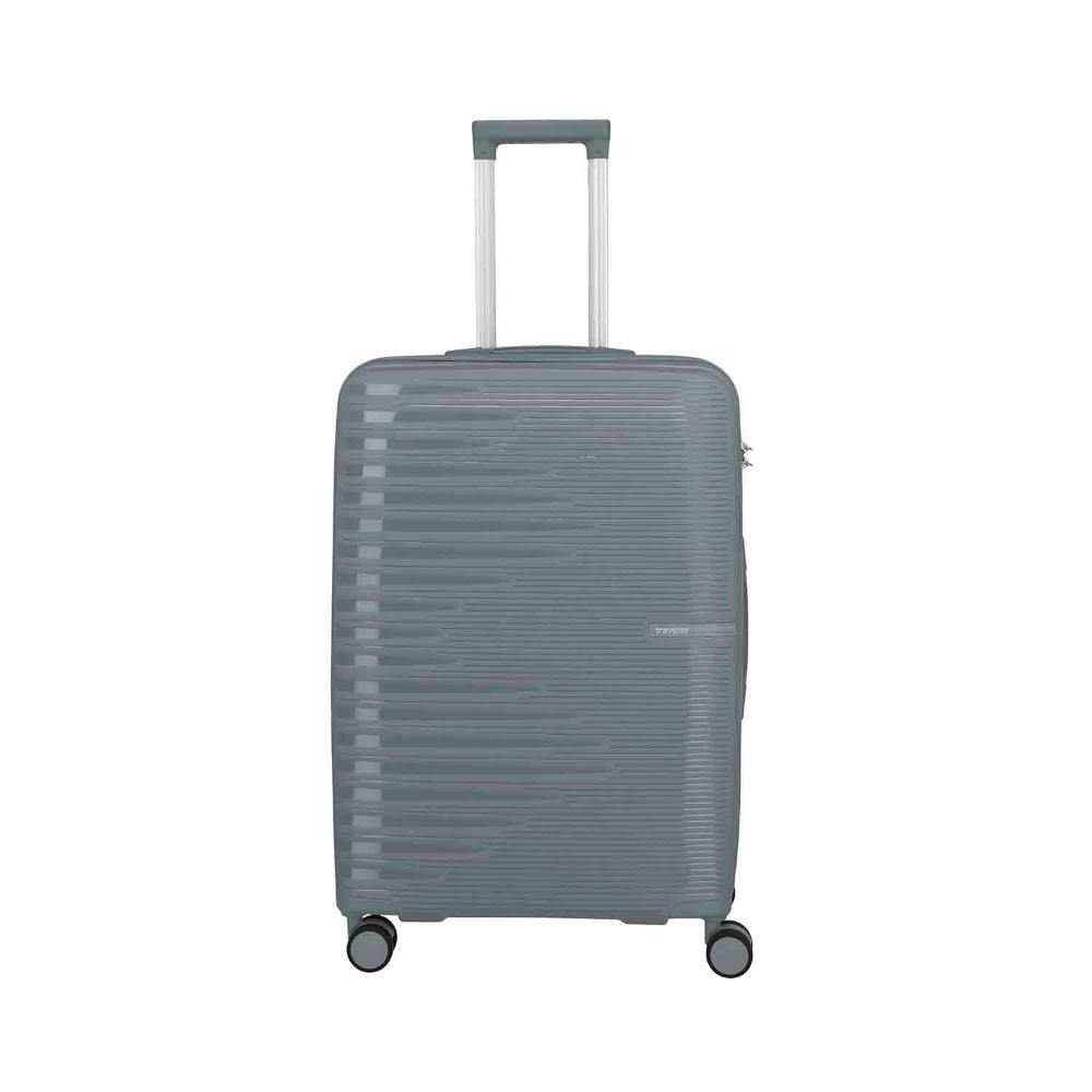 Travelite Pacific Anthracite 4 Doppelrollen Trolley M 67 cm