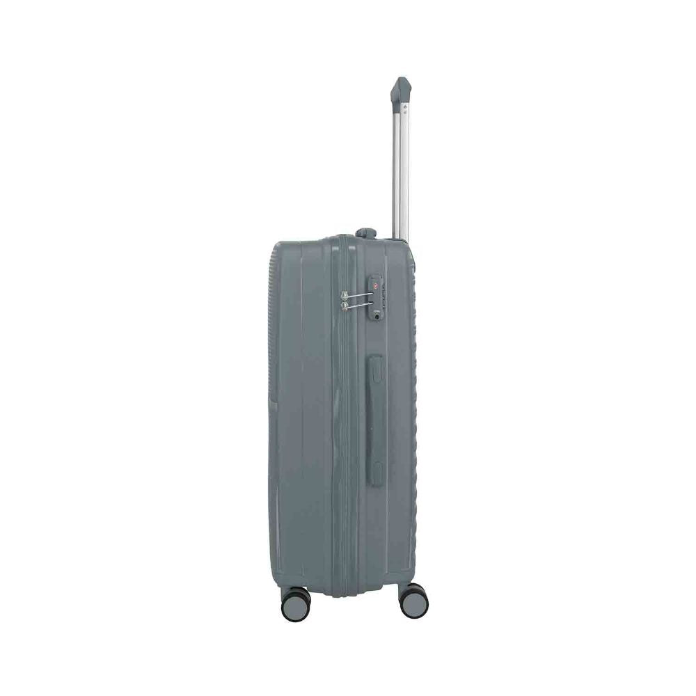 Travelite Pacific Anthracite 4 Doppelrollen Trolley M 67 cm