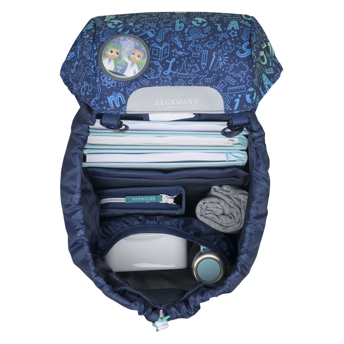 Beckmann Classic Science Schulrucksack Set 6tlg.