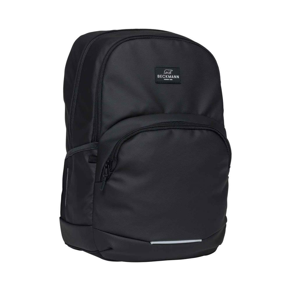 Beckmann Sport Junior 30 Black Coated Schulrucksack