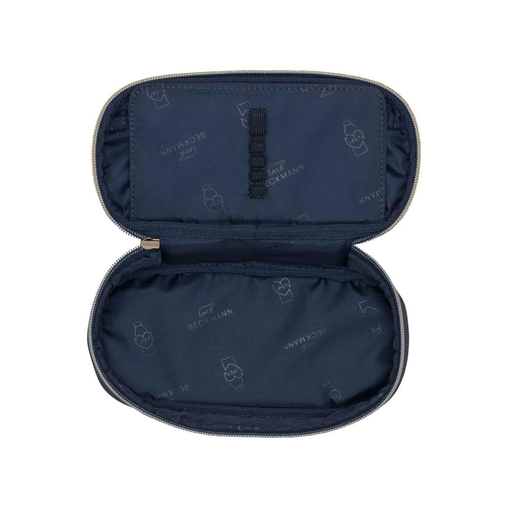 Beckmann Sport Junior ovale Federmappe Blue Gold