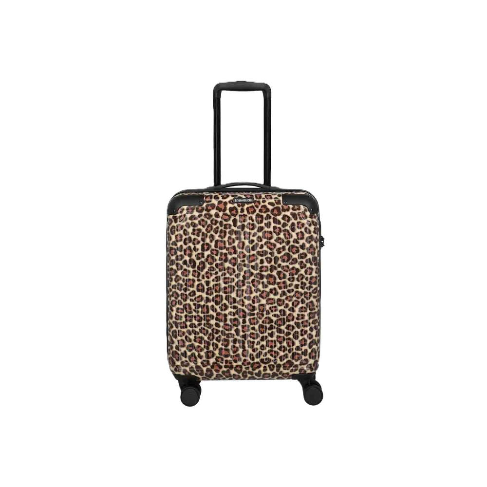 Travelite Cruise Leopard 4 Doppelrollen Trolley Set 3tlg.