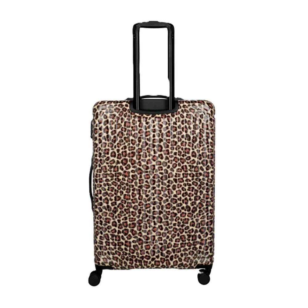 Travelite Cruise Leopard 4 Doppelrollen Trolley Set 3tlg.