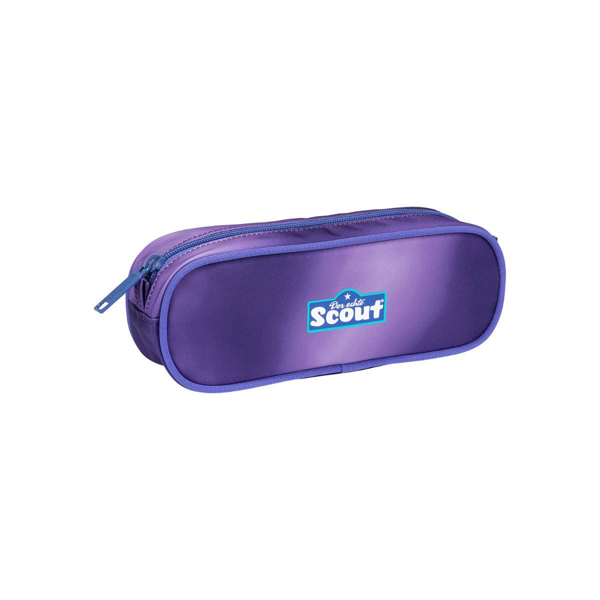 Scout Exklusiv Alpha Superflash Purple Magic Schulrucksack Set 4tlg.
