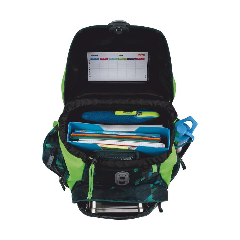 Scout Alpha Cubes Schulrucksack Set 4tlg.