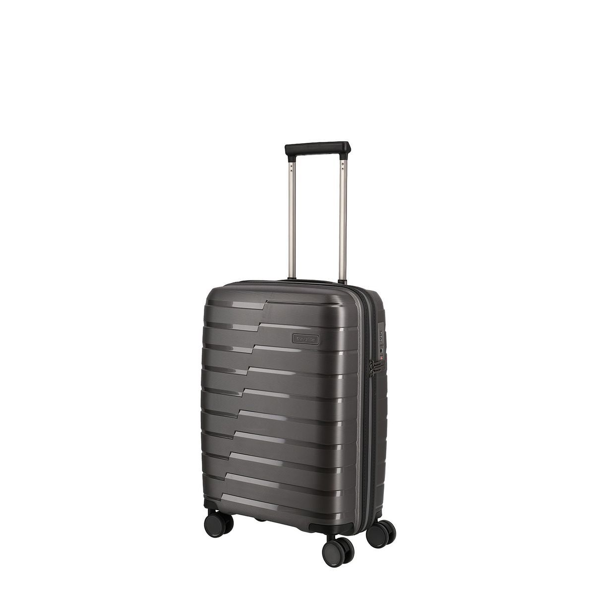 Travelite Air Base Anthrazit 4-Rollen Trolley S 55cm