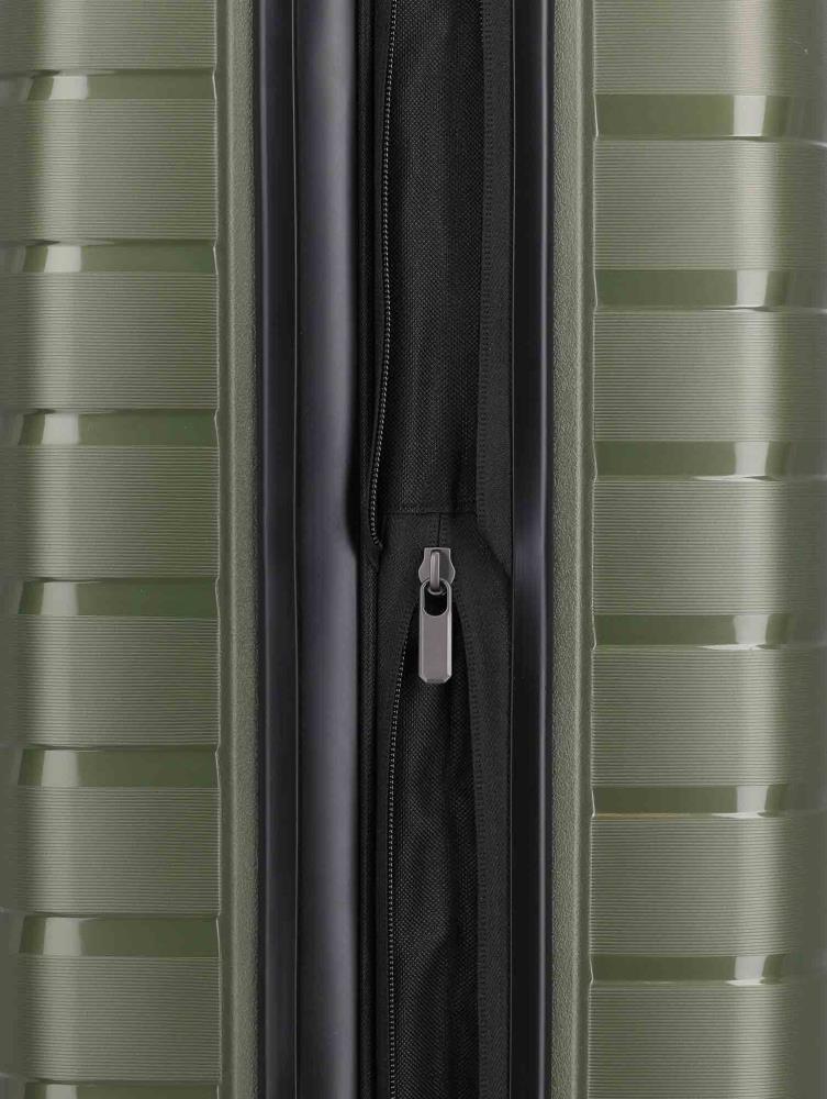 Travelite Air Base Olive 4-Rollen Trolley M 67 cm